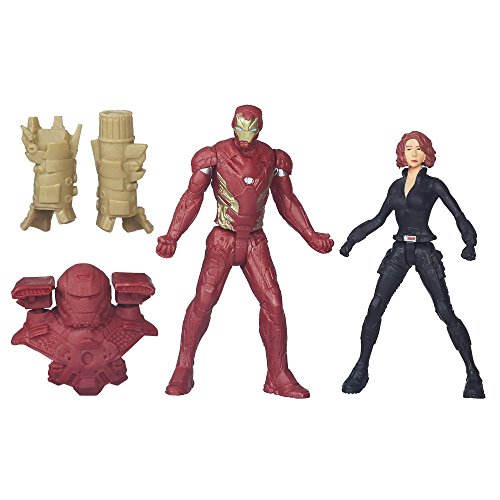 【中古】【未使用・未開封品】Captain America Iron Man vs Black Widow Action Figure 19,348円