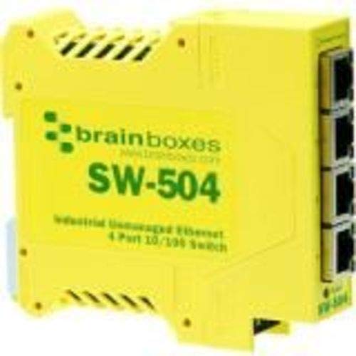 【中古】【未使用・未開封品】Brainboxes SW-504-X20M 20PK インダストリアル イーサネット 4ポート スイッチ INCL マニュアル 製品ガイド 37,445円