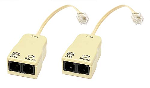 【中古】【未使用・未開封品】iMBAPrice (Pack of 2) in-line DSL Splitter w/Noise Filter｜AJIMURA-SHOP