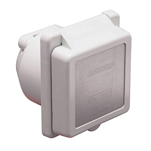 【中古】【未使用・未開封品】Marinco 301EL-B イージーロックインレット 30a 125v