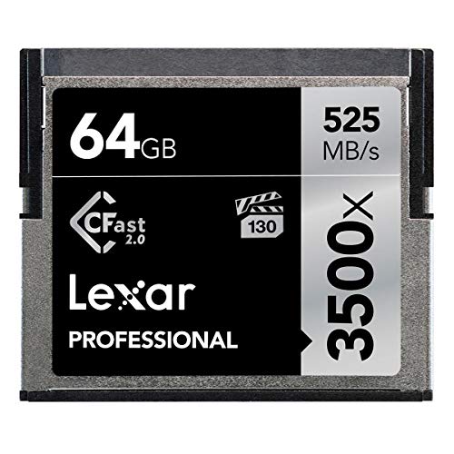 【中古】【未当てはめる・未開封品】Lexar Professional 3500?x CFast 2.0記憶装置歌留多for 4?K録画媒体、写真器、最高限度525?MB / s Read up to 265?MB / s書きとどめる迅速さ 64gb LC64GCR