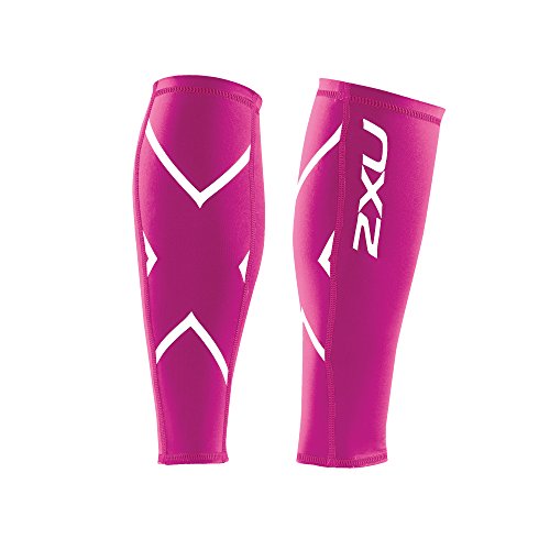 【中古】【未当て嵌める・未開封品】(ツータイムズユー)2XU Compression Calf Guard UA1987b HOT PINK S