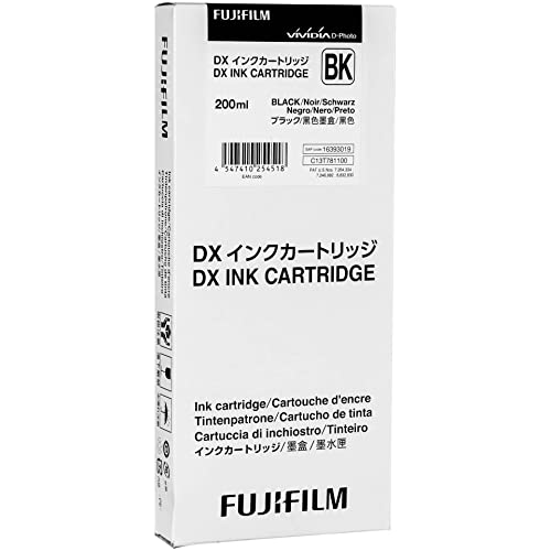 【中古】【未使用・未開封品】Fujifilm DX VIVIDIA インクカートリッジ 200ml Frontier-Sプリンター用 - ブラック｜AJIMURA-SHOP