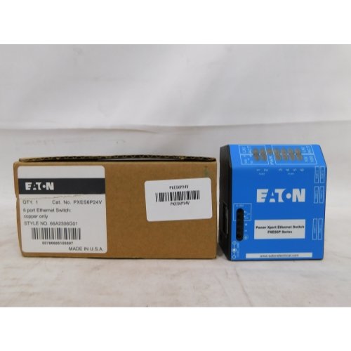 【中古】【未当て嵌める・未開封品】Eaton Cutler-Hammer PXES6P24V 6界面 イーサネットスイッチ：銅のみ