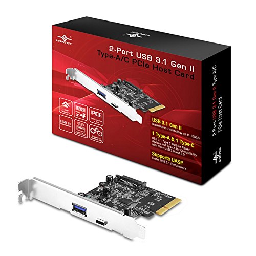 【中古】【未使用・未開封品】Vantec 2-Port USB 3.1 Gen II Type-A/C PCIe Host Card (UGT-PC371AC) by Vantec