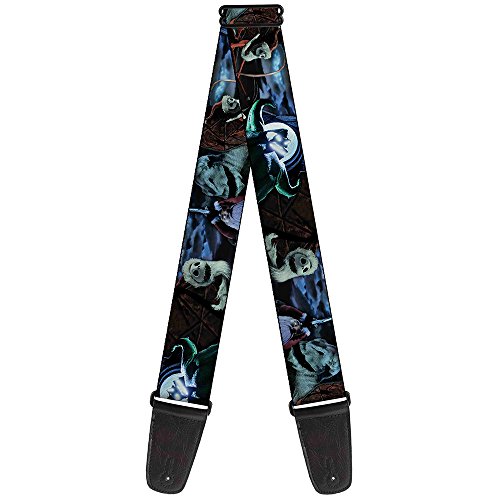 【中古】【未使用・未開封品】バックルダウンGS-WDY040ギターストラップ - NBCジャック、Oogieブギー、サンタシーン - 2"ワイド - 29-54"の長さ｜AJIMURA-SHOP
