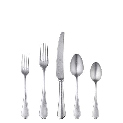 【中古】【未当てはめる・未開封品】Mepra 106622005 Dolce Vita 5 Piece Place Setting, Pewter