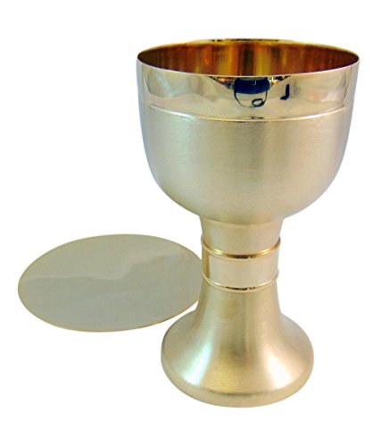 【中古】【未当て嵌める・未開封品】Gold Plated Chalice with Paten