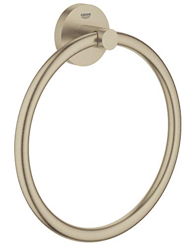 【中古】【未使用・未開封品】GROHE Essentials タオルリング クロム 8インチ 40365EN1 1