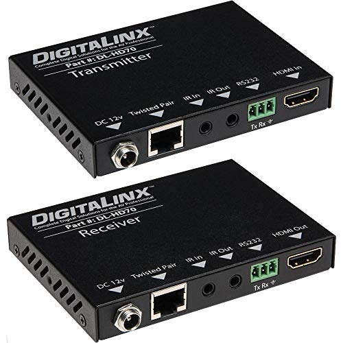 【中古】【未使用・未開封品】DigitaLinx HDMI オーバーツイストペアエクステンダー 電源とコントロール付き