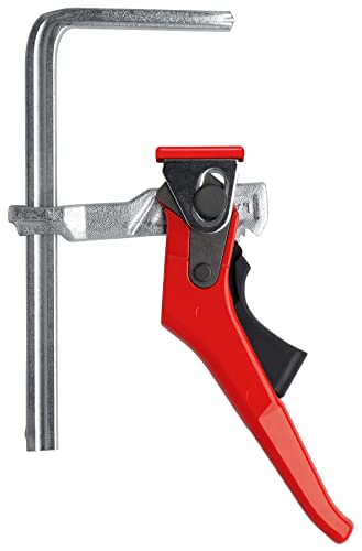 【中古】【未使用・未開封品】Bessey GTR16S6H All Steel Ratcheting Table Clamp with 6 5/16 Capacity x 2 5/16 Throat Depth & 540 lb Clamping Force, Red/Silver by Bess｜AJIMURA-SHOP