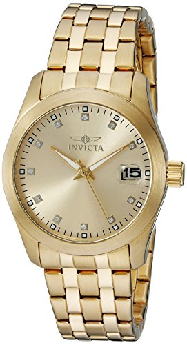【中古】【未使用・未開封品】Invicta Women's 21492 Wildflower 18k Gold Ion-Plated Stainless Steel Watch
