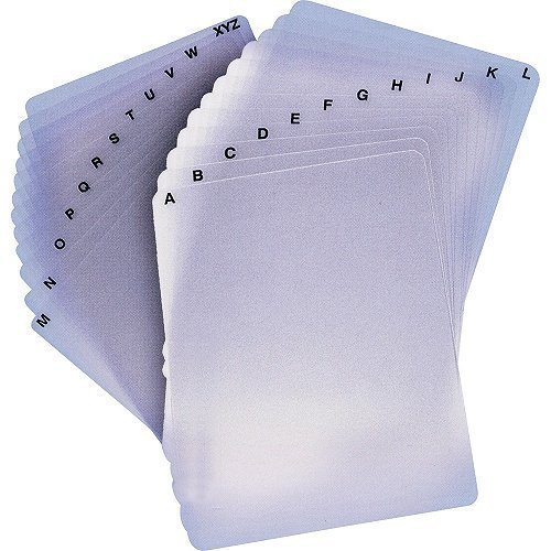【中古】【未使用・未開封品】DiscSox CDディスクストレージソリューション CD Pro A-Z Dividers クリア 24DIVDJ RL|AJIMURA-SHOP