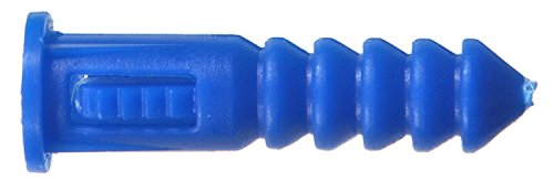 【中古】【未当てはめる・未開封品】Hillman Fasteners 370329壁船がかり、ブルーリブプラスチック、8???10???12?x 1???1?/ 4-インチ。、100-pk。 370329