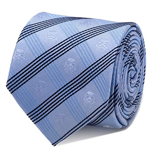 【中古】【未当て嵌める・未開封品】Cufflinks SW-STPLD-BL-TR Stormtrooper Blue Plaid Tie