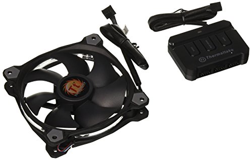 【中古】【未当て嵌める・未開封品】（サーマルテイク）Thermaltake Riing 12?ケースラジエーターファン RGB LED 120粍 自然調整能力のある色つや CL-F042-PL12SW-A