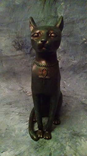 【中古】【未使用・未開封品】22cm Egyptian Bronze Bastet Majestic Statue Figurine Decoration｜AJIMURA-SHOP