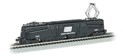 【中古】【未使用・未開封品】Bachmann Industries Gg 1 Dcc レディ エレクトリック ペン セントラル #4882 レタリング Nスケール ローコモチブ ブラック/ホワイト