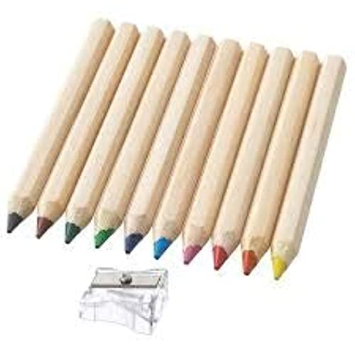 【中古】【未当て嵌める・未開封品】IKEA M?天使の都市 色鉛筆 10本容器に並べる アソートカラー パソコン・周辺機器-その他