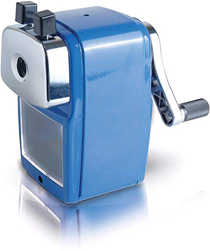 【中古】【未使用・未開封品】Helix Metal Desktop Pencil Sharpener - Blue Body by Helix