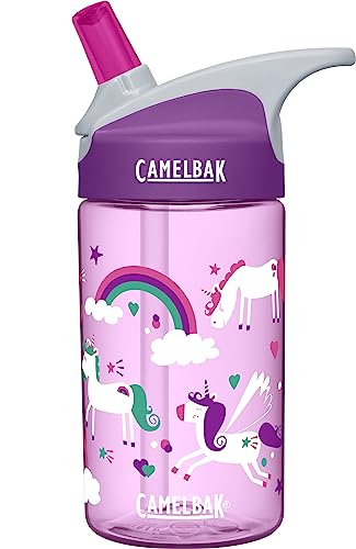 【中古】【未使用・未開封品】Camelbak Eddy Kids .4l BPAフリーウォーターボトル、Unicorns