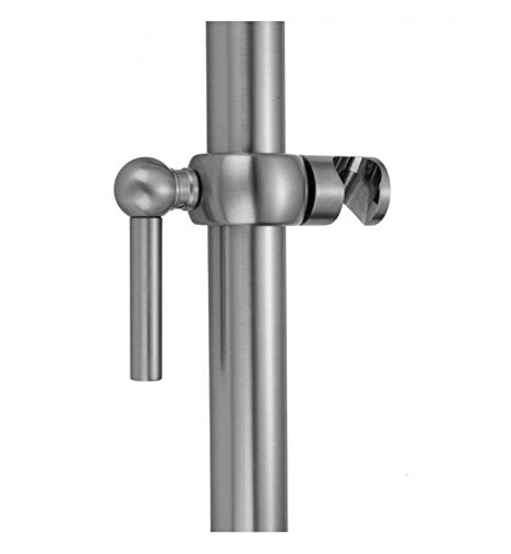 【中古】【未使用・未開封品】Jaclo SRSL32-PCH Cubix Adjustable Sliding Handshower Mount with Lever Handle, Polished Chrome 141［並行輸入］