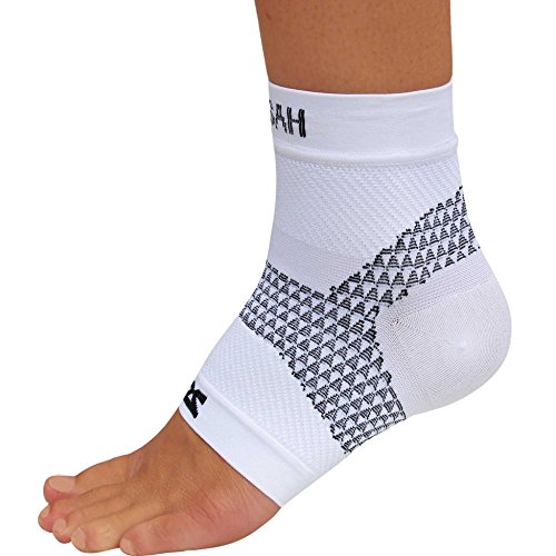【中古】【未使用・未開封品】Zensah 足底筋膜炎スリーブ???かかとの痛み 土踏まずのサポート むくみ防止???圧縮足スリーブ 足底筋膜炎ソックス S ホワイト|AJIMURA-SHOP
