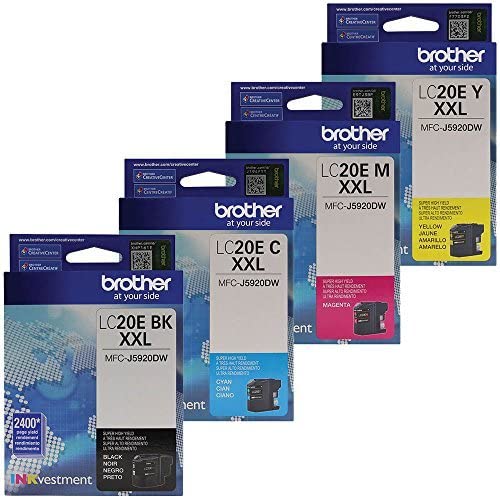 【中古】【未使用・未開封品】Brother LC20E Super High Yield インクカートリッジセット｜AJIMURA-SHOP