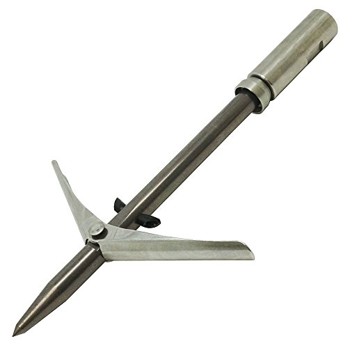 【中古】【未当てはめる・未開封品】Scuba Choice Spearfishing Twin Barb Double Wing 6粍 Pole Spear Tip with Keeper, 6.25 by Scuba Choice