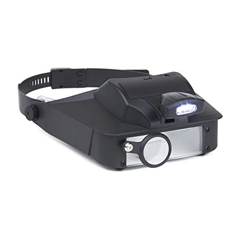【中古】【未使用・未開封品】Carson LumiVisor LEDライト付きヘッドバンド拡大鏡バイザー 25,450円