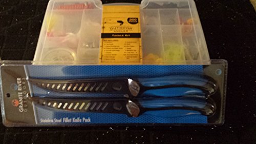 【中古】【未使用・未開封品】300-pieceアウトドアAnglerタックルキット/補充キット