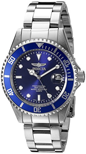 【中古】【未当て嵌める・未開封品】インヴィクタ Invicta Men\u0027s 9204OB Pro Diver Analog Display Quartz Silver Watch [並行輸入品]