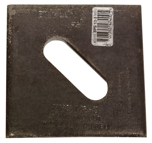 【中古】【未当て嵌める・未開封品】Simpson Strong Tie BPS 1/2-3-50 1/2-3 1/2in 雄捩子差しわたし3in x 3in 拡張スロット付き添い人ベアリング一皿 (50個入り口・入口)