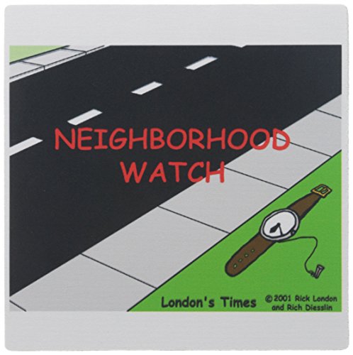 【中古】【未使用・未開封品】3dRose Neighborhood Watch - マウスパッド 8x8インチ (mp_3054_1)|AJIMURA-SHOP