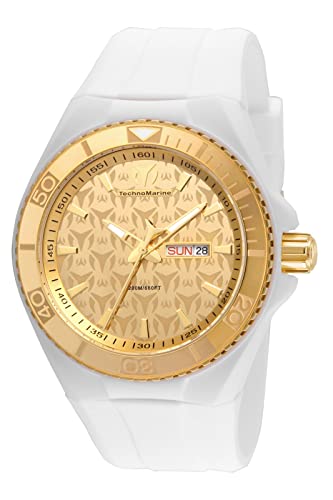【中古】【未使用・未開封品】Invicta Men's Cruise Monogram Stainless Steel Quartz Watch with Silicone Strap, Beige, 29 (Model: TM-115064)|AJIMURA-SHOP