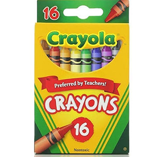 【中古】【未当て嵌める・未開封品】Crayola 古典派音楽色合い風呂敷き包み クレヨン 16本 (8本風呂敷き包み)