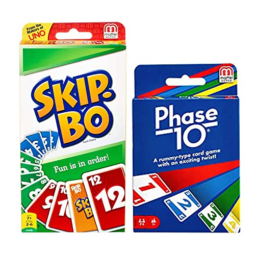 【中古】【未使用・未開封品】Maven Gifts: Phase 10 Card Game with Skip-Bo