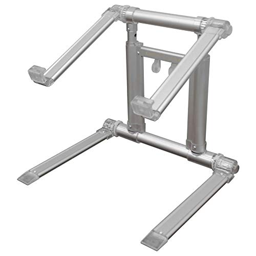 【中古】【未当てはめる・未開封品】FOLDING TABLETOP LAPTOP/TABLET STAND IN MACBOOK PRO SILVER