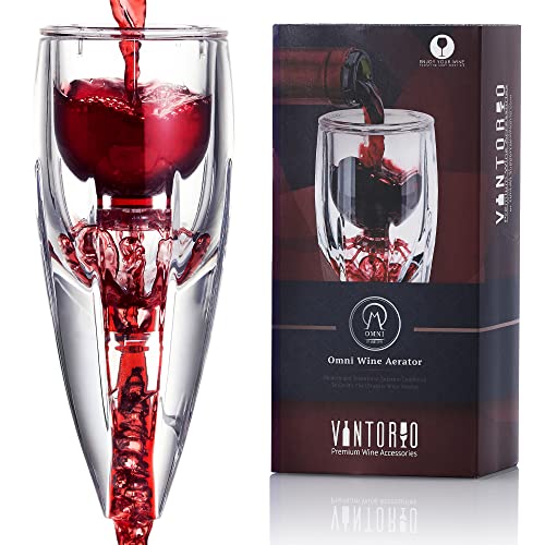 【中古】【未使用・未開封品】Omni Wine Aerator By Vintorio - Premium Multi Stage Decanter - The Ultimate Gift For Wine Lovers by Vintorio画像