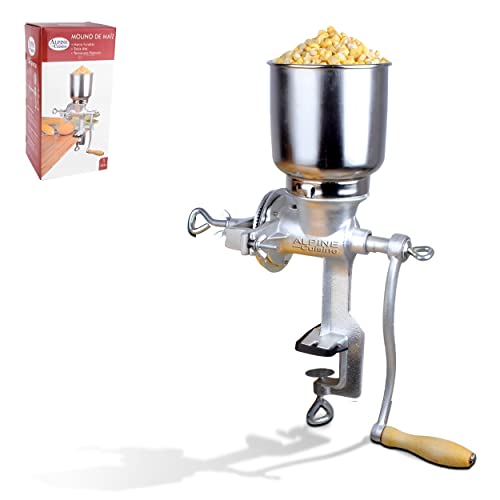 【中古】【未使用・未開封品】Premium Quality Cast Iron Hand Crank Manual Corn Grinder For Wheat Grains coffee Nut Mill Tall by Alpine