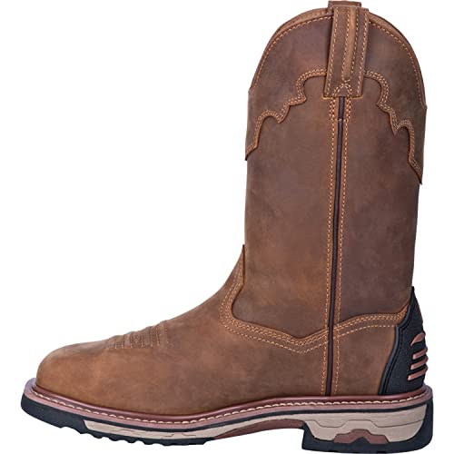 【中古】【未当てはめる・未開封品】Dan Post ブーツ メンズ Blayde 11in 雨合羽 スチールトゥ 進め方安全性のある靴 心地好い - 赤銅色, タン, 15 Wide