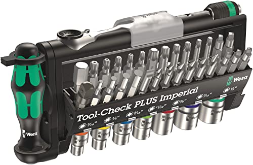 【中古】【未使用・未開封品】Wera(ヴェラ) 05056491001 | 工具セット Tool-Check PLUS インチサイズ 39点セット 【日本正規輸入品】