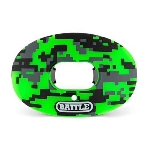 【中古】【未使用・未開封品】Battle Sports 酸素迷彩 限定版 ネオングリーン迷彩 大人/ユース