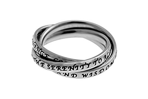 【中古】【未使用・未開封品】Spirit and Truthジュエリー72359?Triple band-serenity Prayerリング???サイズ8|AJIMURA-SHOP