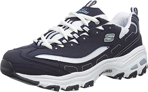 【中古】【未当て嵌める・未開封品】スケッチャーズ（SKECHERS） D’LITES-BIGGEST FAN 11930 ネイビーホワイト 23.0糎