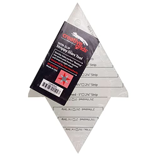 【中古】【未使用・未開封品】Creative Grids Strippy Stars Quilting Tools Rulers Templates by Creative Grids｜AJIMURA-SHOP 11,571円