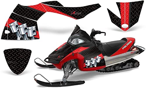 【中古】【未使用・未開封品】2005???2007ポラリスFusion AMRRACINGグラフィックスデカールキット???ダイヤモンドRace???2色|AJIMURA-SHOP