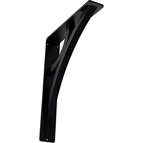 【中古】【未使用・未開封品】Ekena Millwork BKTM02X10X12TGL 幅2インチ x 奥行き10インチ x 高さ12インチ ガルベストン錬鉄ブラケット (トリプルセンターブレース)