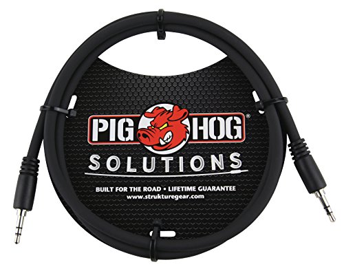 【中古】【未使用・未開封品】Pig Hog Solutions 3.5mm TRS to 3.5mm TRS Adapter Cable 0.9m