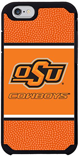 【中古】【未使用・未開封品】Oklahoma State CowboysチームカラーフットボールPebble Grain Feel iPhone 6ケース、ワンサイズ、ブラック 14,370円